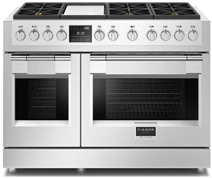 Fulgor Milano F6PDF486GS1 48 Inch Sophia Pro Dual Fuel Range