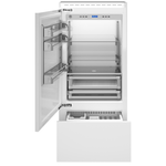 Bertazzoni REF36BMBIPLT 36 Inch Built In Bottom Freezer Refrigerator