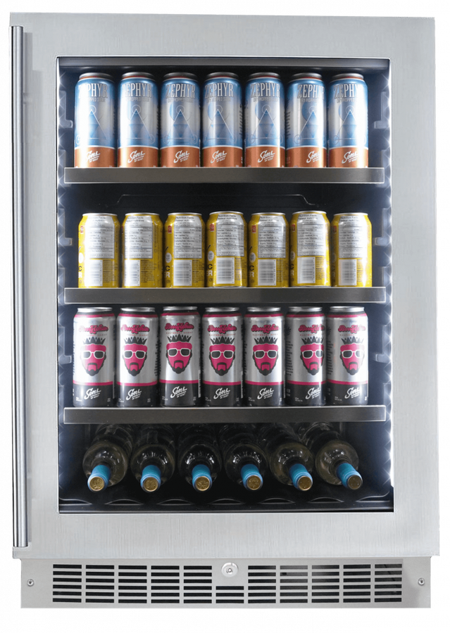 Silhouette SPRBC056D1SS 24 Inch Built In Beverage Cooler