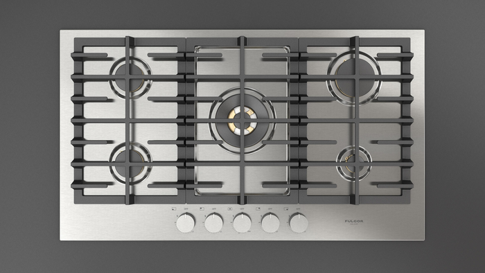 Fulgor Milano F4MTGK36S1 36 Inch Matteo 400 series Gas Cooktop