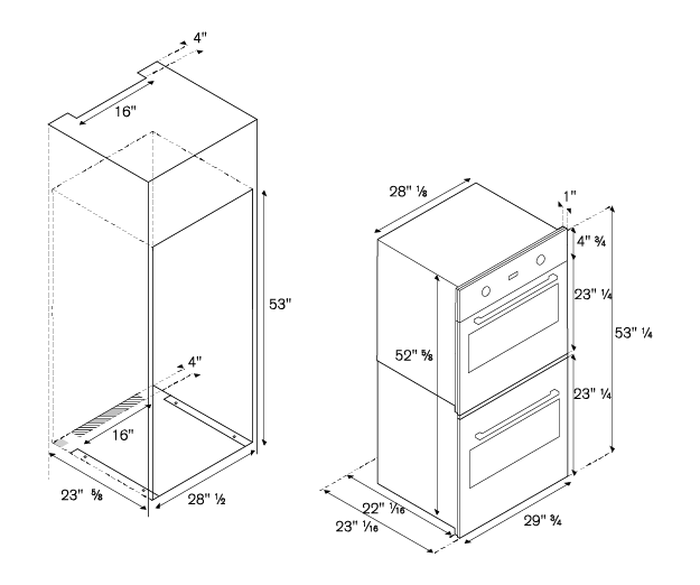 Bertazzoni PROFD30XV Double Wall Oven Replacement Parts