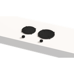 Pitt Cooking BELY2B-I 24 Inch Black 2 Burner Induction Cooktop