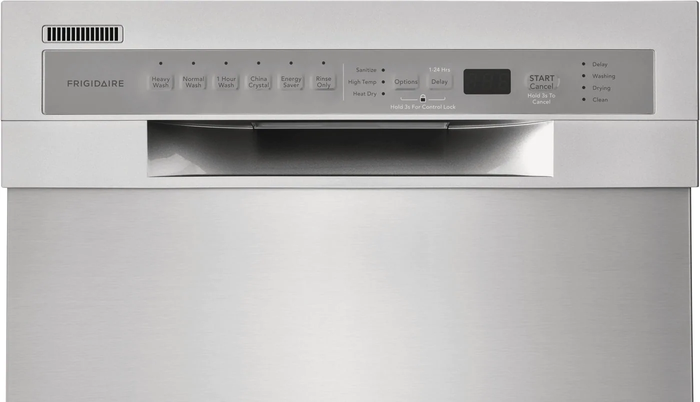 Frigidaire FFBD1831US 18 Inch Ada Compliant Front Controls Stainless Steel Dishwasher