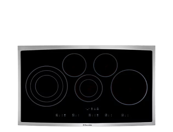 Electrolux ECCI3668AS 36 Inch Steam Clean, 4 Induction Elements incl Bridge Induction Cooktop