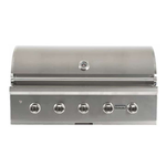 Coyote C-Series C2C42LP 42 Inch Built-In Grill with 5 Infinity Burners LP