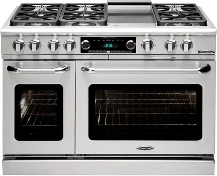 Capital CSB484G2L 48 Inch Dual Fuel Range