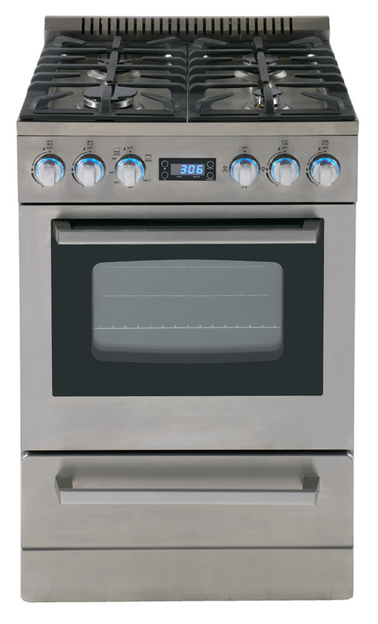 Avanti DGR24P3S 24 Inch Gas Range