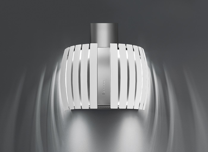 Falmec FDPST26W5SG 26 Inch Mounted on Wall 500 CFM