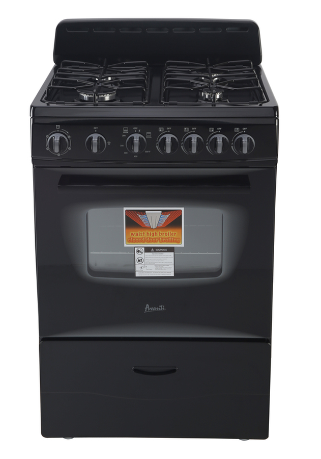 Avanti GR2415CB 24 Inch Gas Range