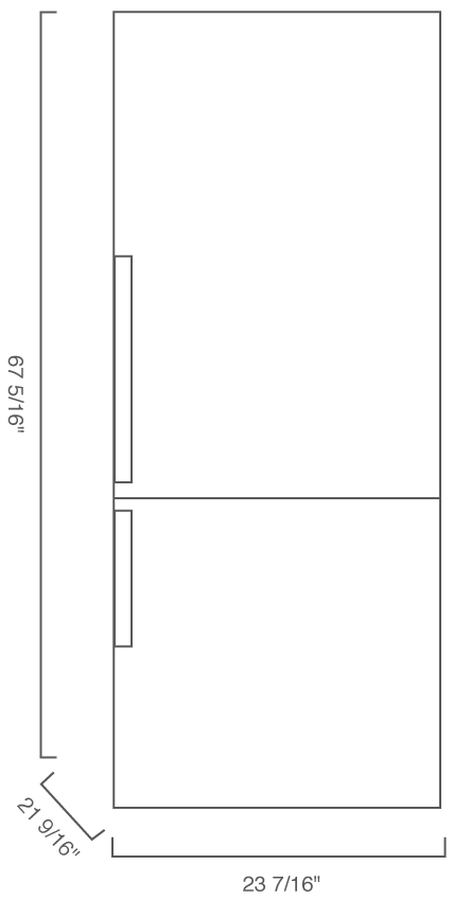 Blomberg BRFB1042SSN 30 Inch Counter Depth - Refrigerator - Parts