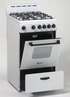Avanti GRO20P0W 20 Inch Free Standing Gas Range