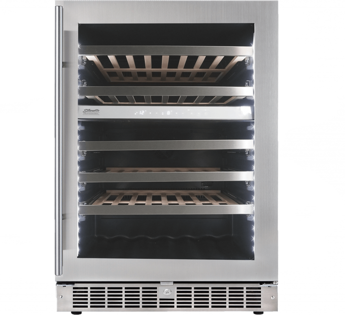 Silhouette SPRWC053D1SS 24 Inch Undercounter Wine Refrigerator