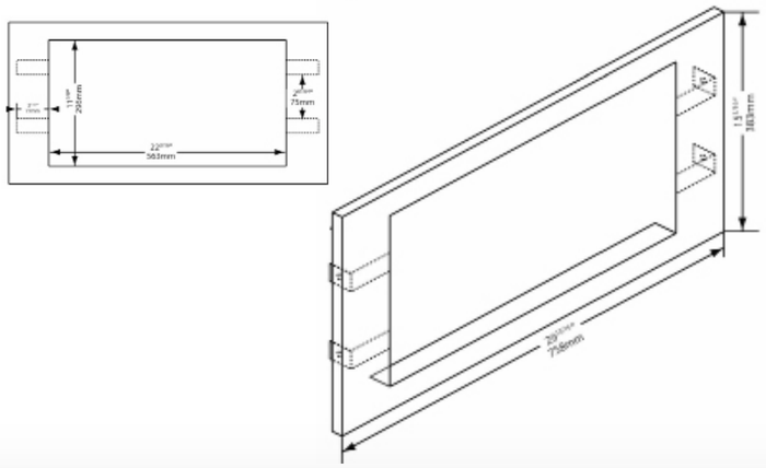 Porter&Charles MWTK76 Trim Kit