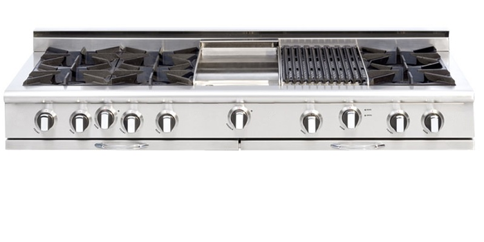 Capital CGRT6010L 60 Inch Culinarian Gas Rangetop