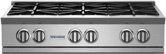 BlueStar RGTNB366BV2L 36 Inch Gas Rangetop