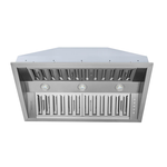 Hauslane INR300SS40 40 Inch Installed in Cabinet 860 CFM