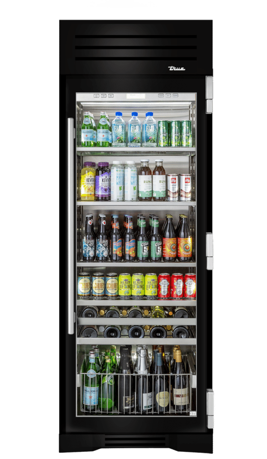 True Residential TR30BEVRSGA 30 Inch Built In Fridge Column