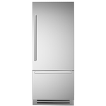 Bertazzoni REF36BMBIXRT 36 Inch Built In Bottom Freezer Refrigerator