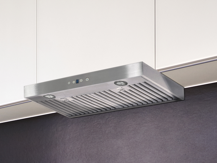 Aviva AVK306CS 30 Inch Installed Under Cabinet 600 CFM