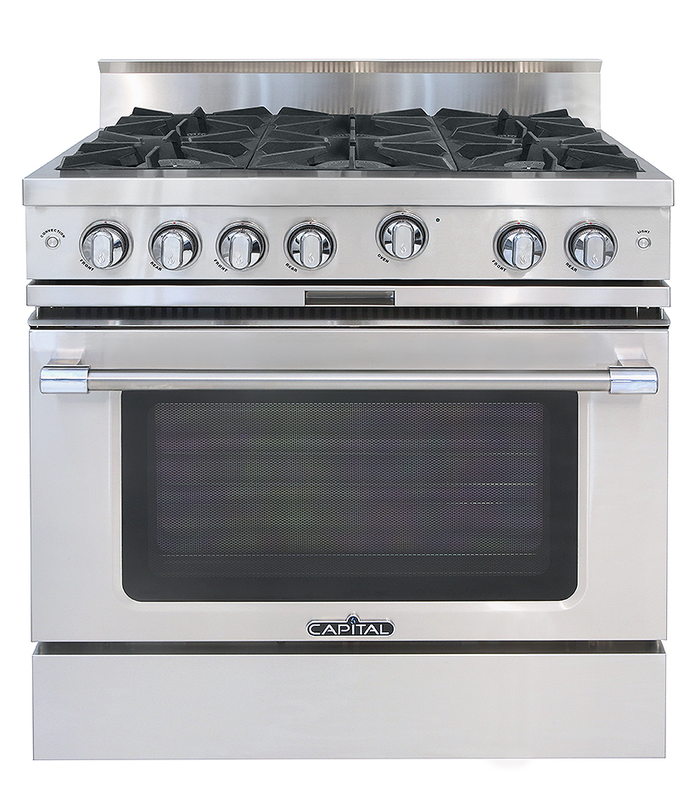 Capital MCOR366 36 Inch Gas Range