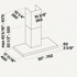 Falmec FPMER30W3SS 30 Inch Wall Mount Hood 300 CFM
