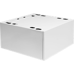 Asko HPS5323W 24 Inch Pedestal Drawer