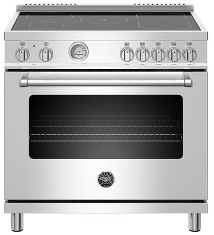 Bertazzoni MAS365INMXV 36 Inch Master Series Induction Range