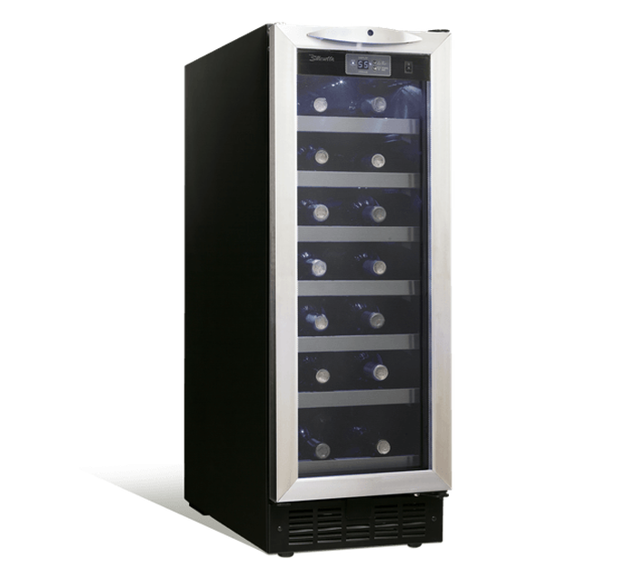 Silhouette DWC276BLS 12 Inch Under Counter Refrigerator Wine Fridge - discontinued