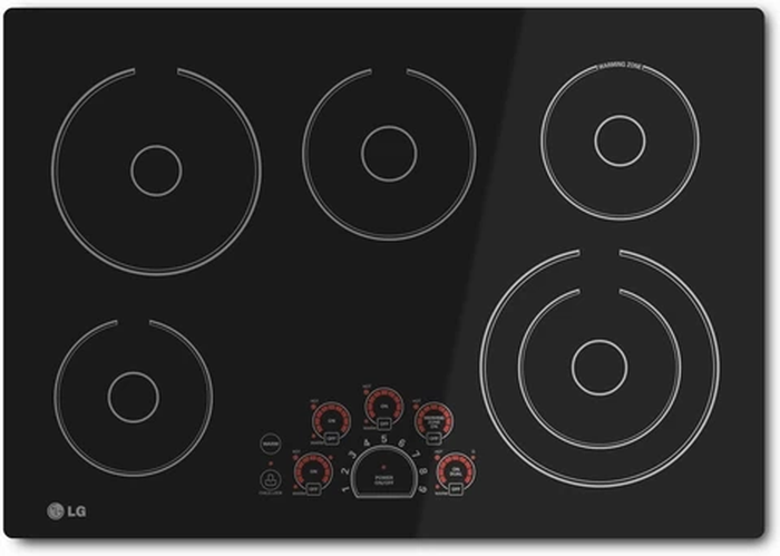 LG LCE3010SB Cooktop Replacement Parts