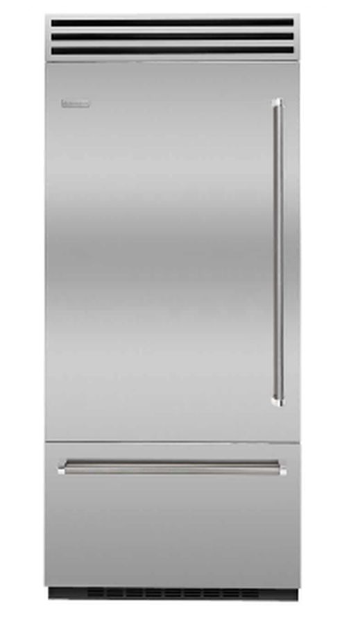 BlueStar BBB36L2C 36 Inch Built In Bottom Freezer Refrigerator