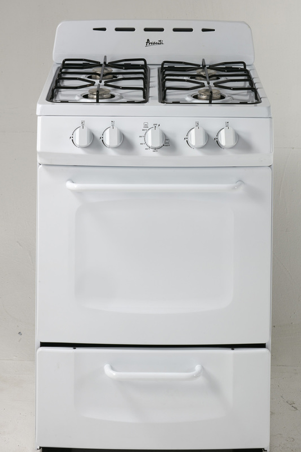 Avanti GRO24P0W 24 Inch Gas Range