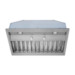 Hauslane INR200SS36 36 Inch Installed in Cabinet 860 CFM