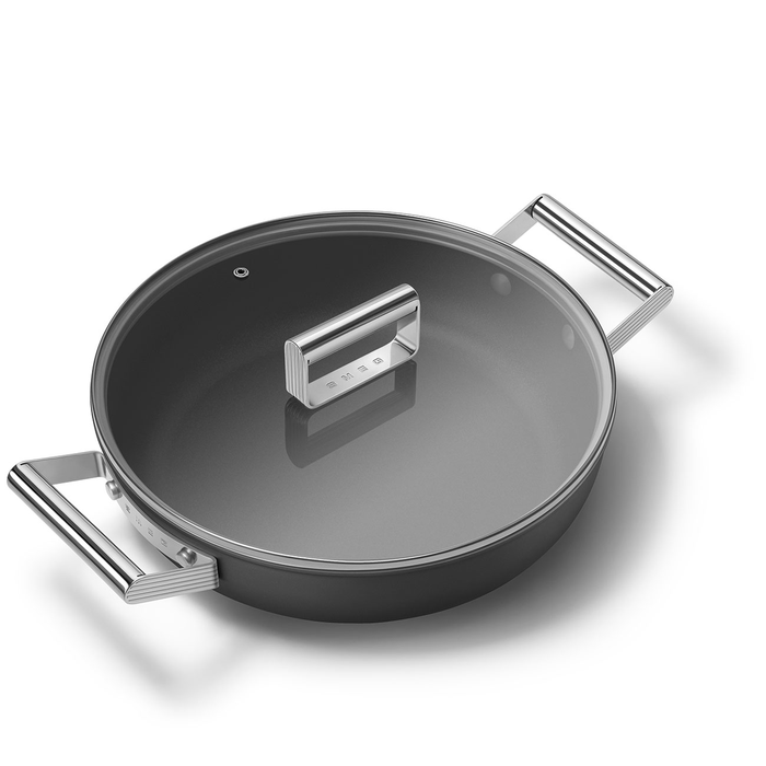 Smeg CKFD2811BLM Cookware 28cm Casserole Dish with Lid- Sold out