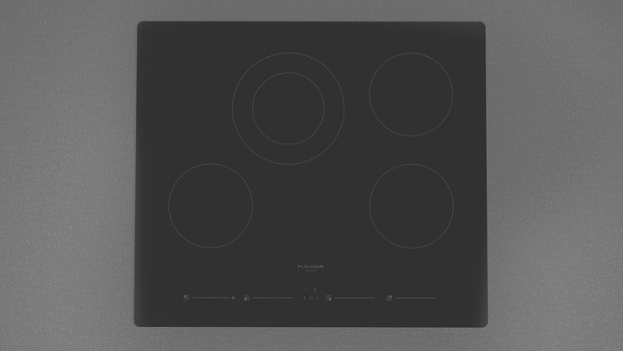Fulgor Milano F7RT24B1 24 Inch 700 series Electric Cooktop
