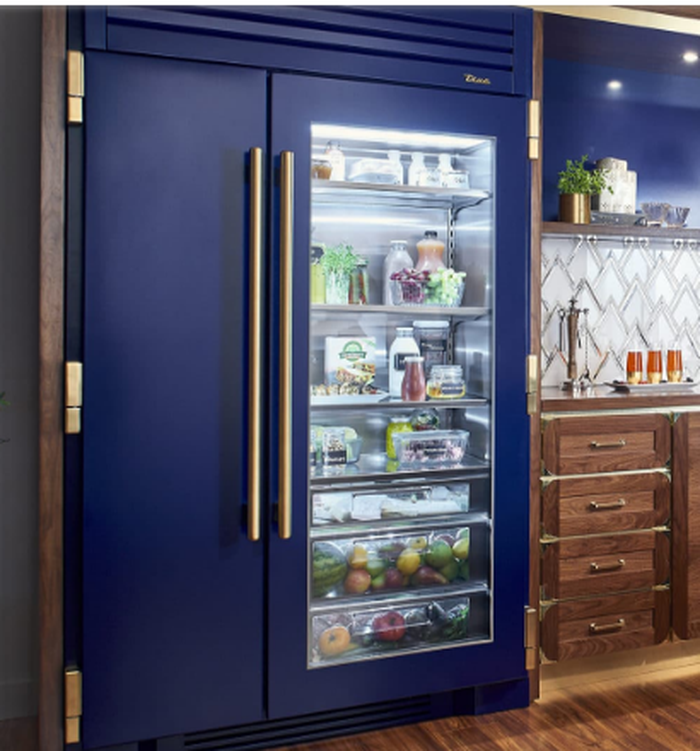 True Residential TR48SBSSGB 48 Inch Side by Side Refrigerator