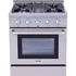 Thor Kitchen HRG3080U 30 Inch Professional Gas Range