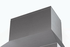 Faber CHIM2248 Duct Cover 22 inch Camino Chimney W by 24 to 48 inch tall