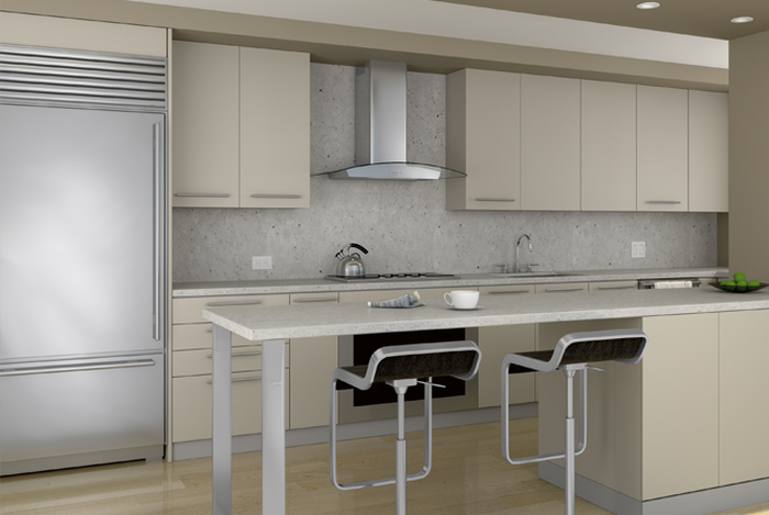 Zephyr ZRVE30BGC 30 Inch Mounted on Wall 600 CFM