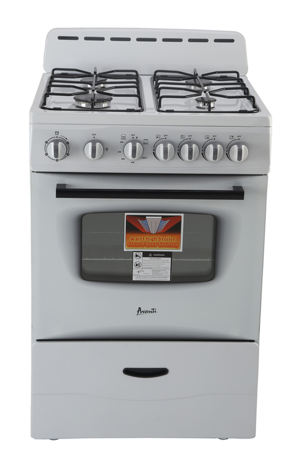 Avanti GR2414CW 24 Inch Gas Range