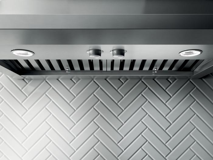 Elica ELN136S1 Wall Mount Range Hood 36 Inch Mounted on Wall 1200 CFM - Parts