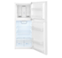Frigidaire FFET1222UW 24 Inch Free Standing Top Freezer Refrigerator
