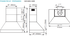 Falmec FPDPR36I9SS3 36 Inch Mounted to Ceiling 1000 CFM