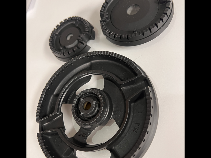 Pitt Cooking 04.02.305 5kw Full Black Burner CAP