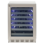 Sapphire SW24SZSS 24 Inch Undercounter Wine Refrigerator