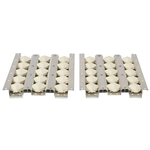 Coyote CBRIQ50 Flame Tamer Set 50 Inch Ceramic Briquette – C1HY50