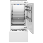 Bertazzoni REF36BMBIPRT 36 Inch Built In Bottom Freezer Refrigerator