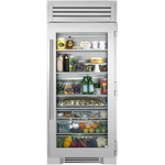 True Residential TR36REFRSGA 36 Inch Built In Fridge Column