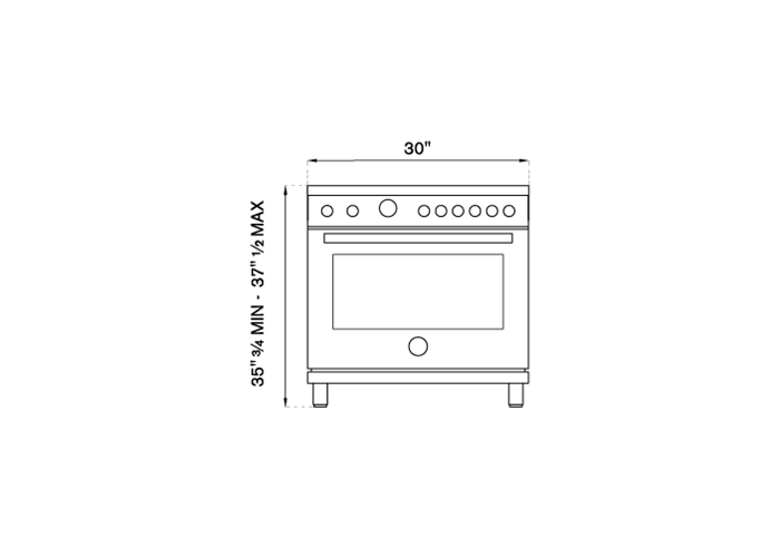 Bertazzoni PROF304DFSXT Dual Fuel Range Replacement Parts