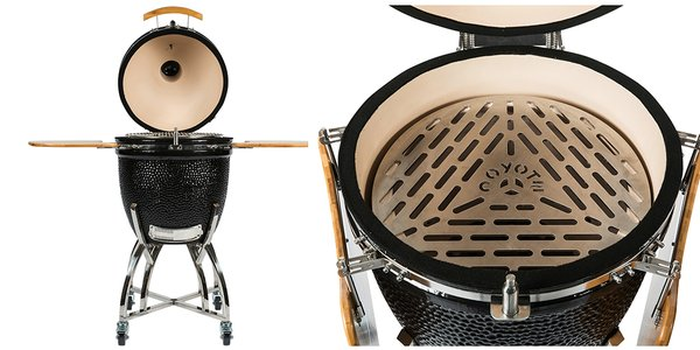 Smoking Grate Charcoal Outdoor Grill CTE-Install-Remove  CTE-Hood-Dish C1CHCS-FS Asado Smoker Free-Standing