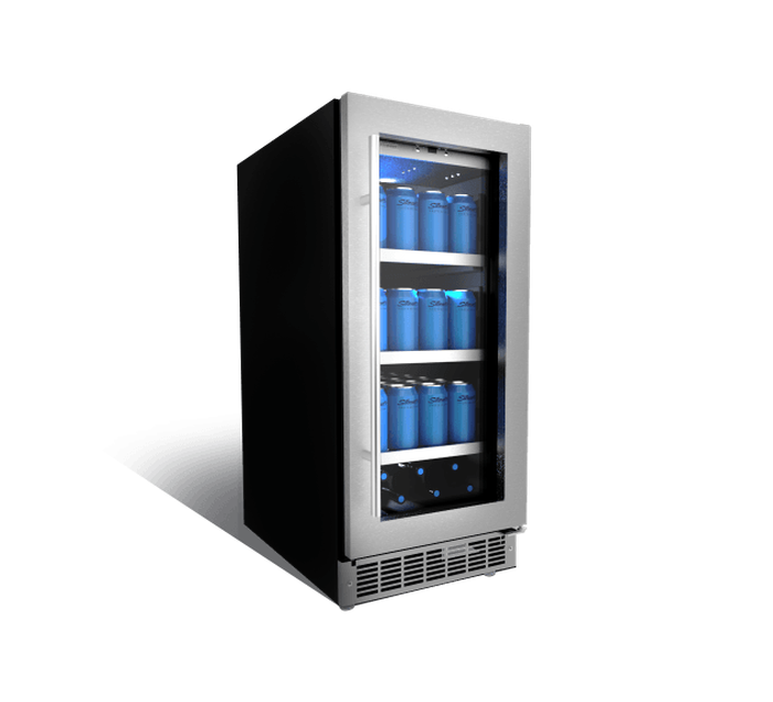 Silhouette DBC031D1BSSPR  15 Inch Built In Beverage Cooler